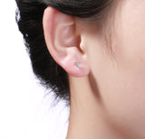 White Gold Fashion Diamond Earrings - S2012134