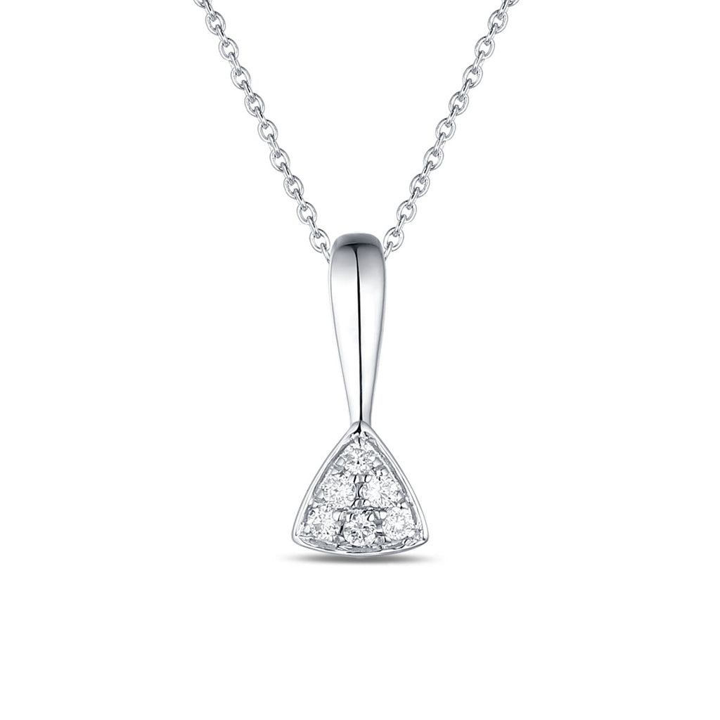 White Gold Fashion Diamond Pendant - S2012135