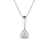 White Gold Fashion Diamond Pendant - S2012135