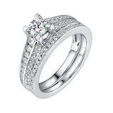 Classics Diamond Engagement Ring S201812A and Band Set S201812B