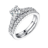 Classics Diamond Engagement Ring S201821A and Band Set S201821B