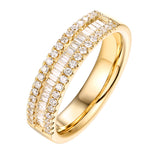 Taper Baguette Diamond Anniversary Band - S2012103B