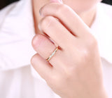 Yellow Gold Diamond Solitaire Plus Promise Ring - S2012168