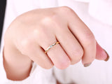 Yellow Gold Diamond Solitaire Promise Ring - S2012169