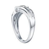 White Gold Round Engagement Ring S2016115A