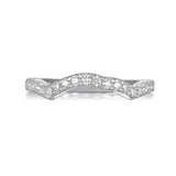 Round Diamond Engagement Ring S201526A and Band S201526B Set