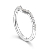 Round Diamond Halo Engagement Ring S201537A and Band Set S201537B