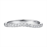White Gold Round Engagement Ring S2016111A and S2016111B