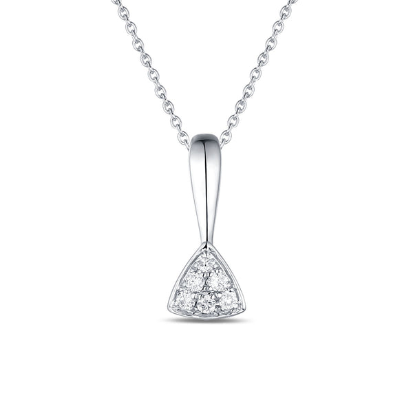 White Gold Fashion Diamond Pendant - S2012135