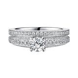 Classics Diamond Engagement Ring S201814A and Band Set S201814B