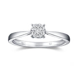 White Gold Diamond Cluster Pendant S2012150 and Diamond Cluster Ring S2012151 and Diamond Cluster Earrings S2012152