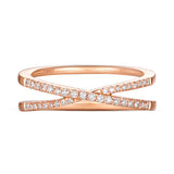 Rose Gold Diamond Fashion Band - S2012153