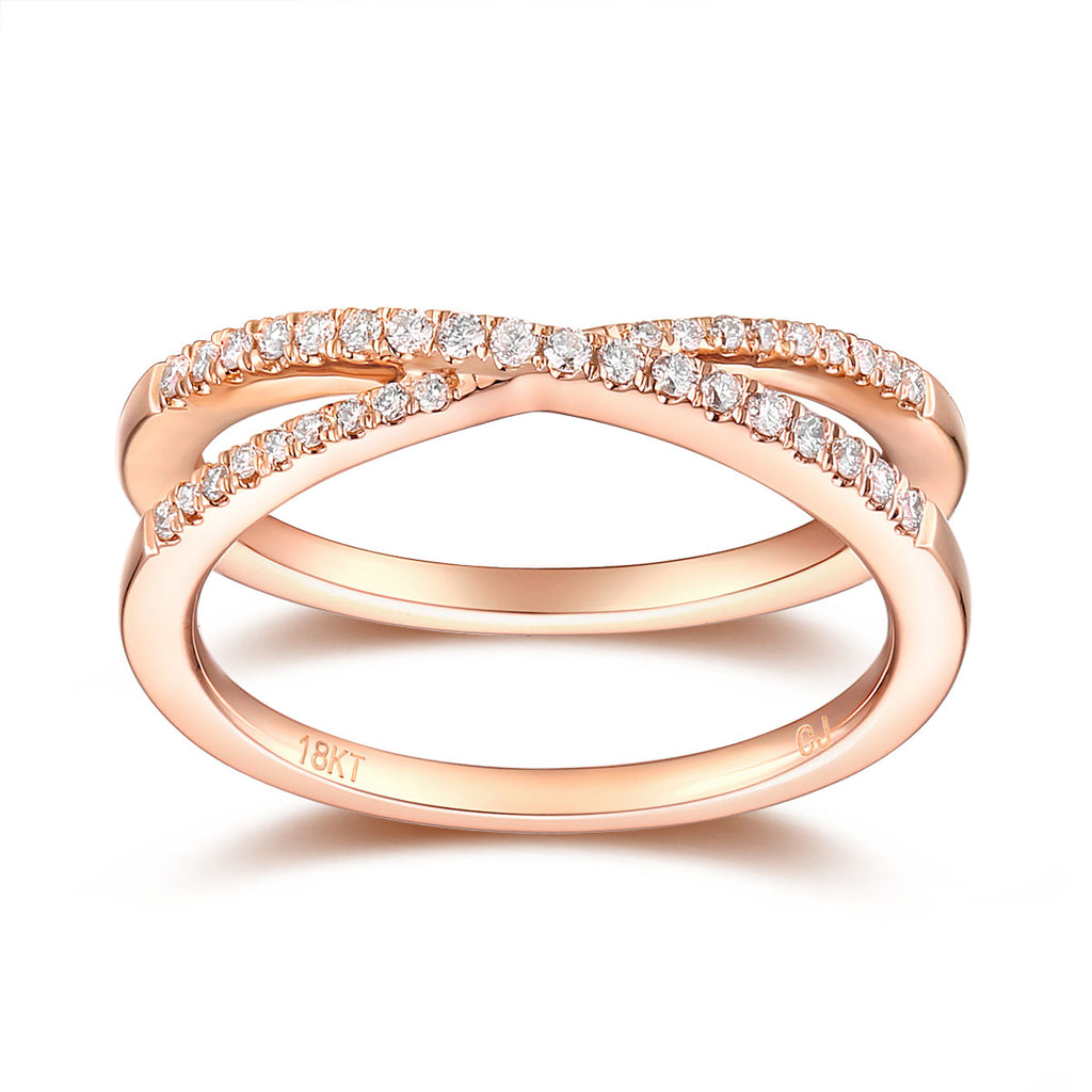 Rose Gold Diamond Fashion Band - S2012153