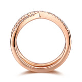 Rose Gold Diamond Fashion Band - S2012153