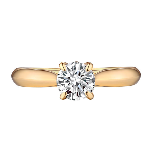 Solitaire Round Engagement Ring S201588