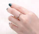 Rose Gold Diamond Fashion Ring - S2012195