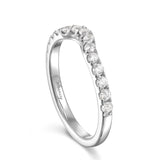Round Diamond Halo Engagement Ring S201538A and Band Set S201538B